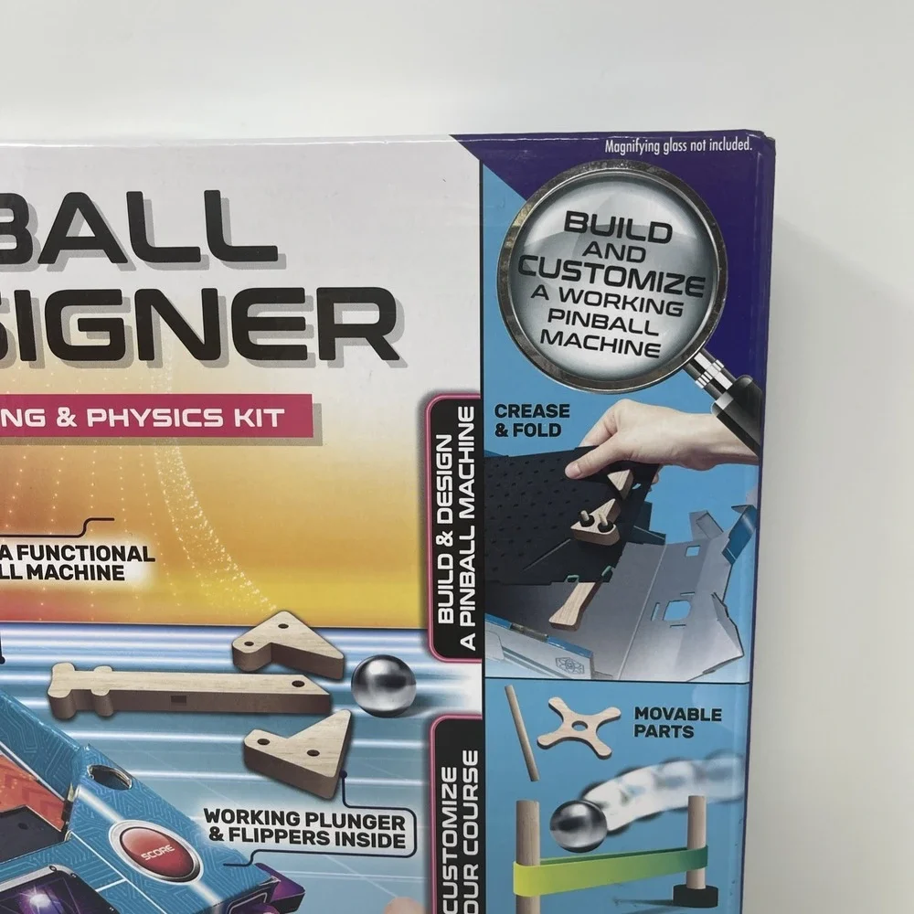 Lot 3 New‎ Steam Toys Science Physics Space Pinball Designer Kit